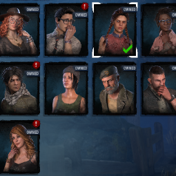 【steam Devoción DBD lvl 0】☑️2 Muy raro skins + 6 Asesinos + 9 Supervivientes ⭐ 1210 iridescent fragmentos + 11K BloodPoints ⭐ 335hs 1